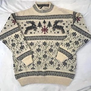 Devold Traditional Norwegian Sweater Sz L